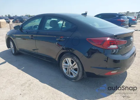 2019 Hyundai Elantra Sel из США, поврежденный, VIN KMHD84LF8KU874573
